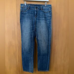 Talbots Signature fit ankle jeans, 8, EUC